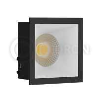 Светильник встраиваемый LeDron RISE KIT 1 Black/White